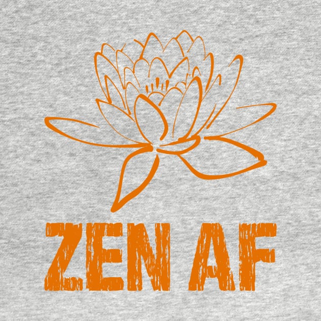 Zen AF Lotus Flower by Nirvanibex